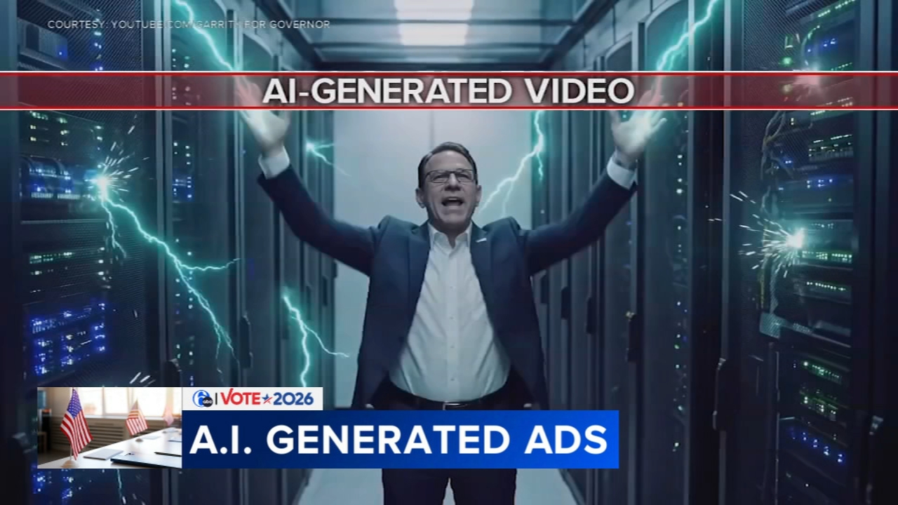 AI-generated campaign ad featuring Governor Shapiro
